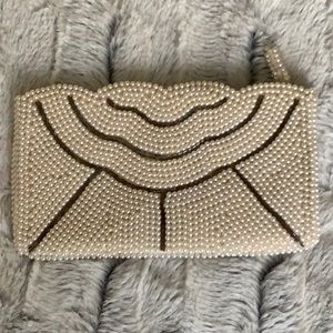 Vintage beaded clutch